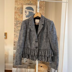 Rebecca Taylor cropped jacket size 8.